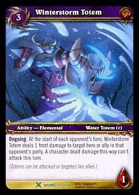 warcraft tcg drums of war winterstorm totem