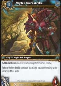 warcraft tcg drums of war wyler surestrike