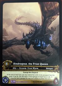 warcraft tcg extended art sindragosa the frost queen ea