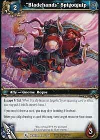 warcraft tcg fields of honor bladehands spigotgulp