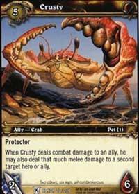 warcraft tcg fields of honor crusty