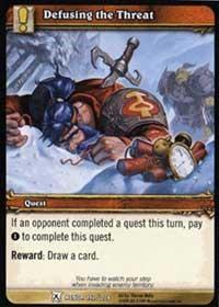 warcraft tcg fields of honor defusing the threat