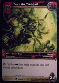 warcraft tcg fields of honor dorn the tranquil