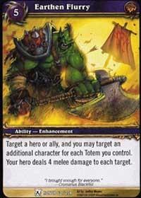 warcraft tcg fields of honor earthen flurry