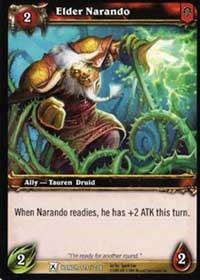 warcraft tcg fields of honor elder narando