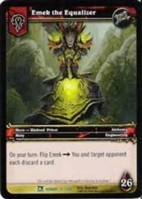 warcraft tcg fields of honor emek the equalizer