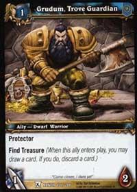 warcraft tcg fields of honor grudum trove guardian