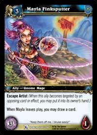 warcraft tcg fields of honor mayla finksputter