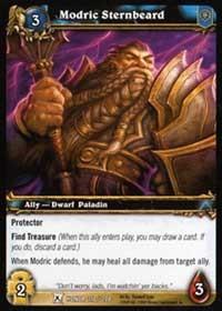 warcraft tcg fields of honor modric sternbeard