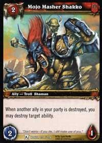 warcraft tcg fields of honor mojo masher shakko