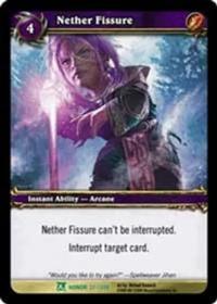 warcraft tcg fields of honor nether fissure