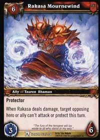 warcraft tcg fields of honor rakasa mournewind