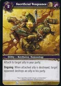 warcraft tcg fields of honor sacrificial vengeance