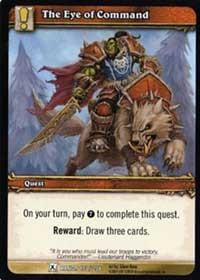 warcraft tcg fields of honor the eye of command