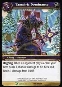 warcraft tcg fields of honor vampiric dominance