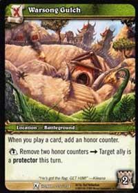 warcraft tcg fields of honor warsong gulch