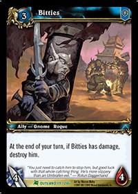 warcraft tcg fires of outland bitties