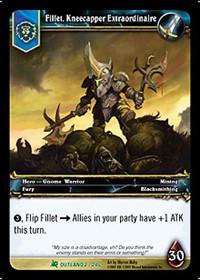 warcraft tcg fires of outland fillet kneecapper extraordinaire