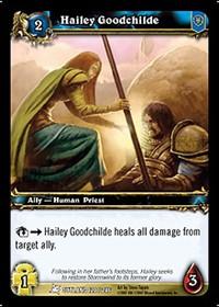 warcraft tcg fires of outland hailey goodchilde