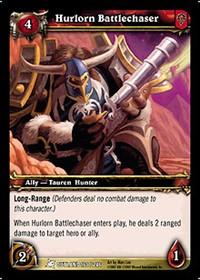 warcraft tcg fires of outland hurlorn battlechaser