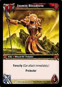 warcraft tcg fires of outland jazmin bloodlove