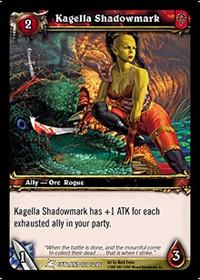 warcraft tcg fires of outland kagella shadowmark