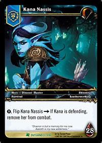 warcraft tcg fires of outland kana nassis