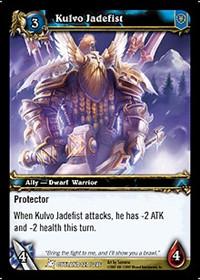 warcraft tcg fires of outland kulvo jadefist