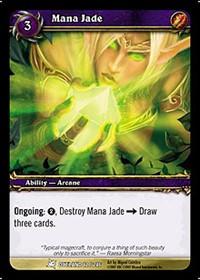 warcraft tcg fires of outland mana jade