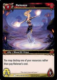 warcraft tcg fires of outland nalonae