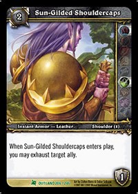 Sun-Gilded Shouldercaps