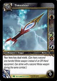 warcraft tcg fires of outland timeslicer