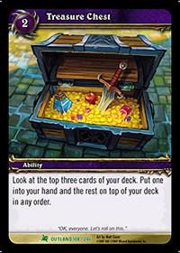 warcraft tcg fires of outland treasure chest