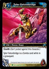 warcraft tcg fires of outland tyler falconbridge