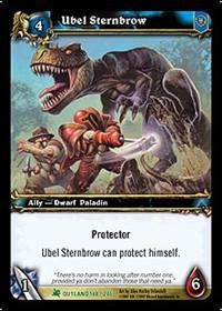 warcraft tcg fires of outland ubel sternbrow