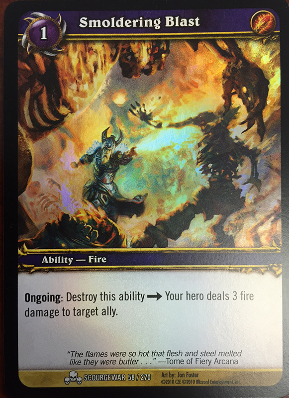 Smoldering Blast (FOIL)