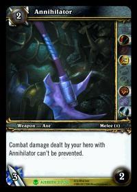 warcraft tcg heroes of azeroth annihilator