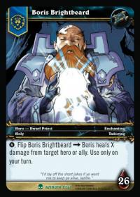 warcraft tcg heroes of azeroth boris brightbeard