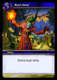 warcraft tcg heroes of azeroth burn away