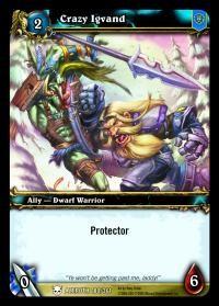 warcraft tcg heroes of azeroth crazy igvand