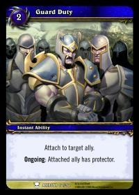 warcraft tcg heroes of azeroth guard duty