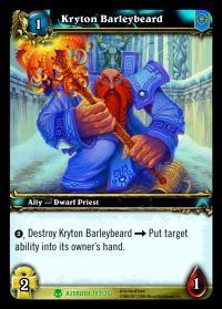 warcraft tcg heroes of azeroth kryton barleybeard