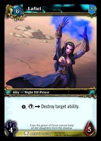 warcraft tcg heroes of azeroth lafiel