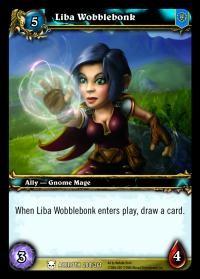 warcraft tcg heroes of azeroth liba wobblebonk