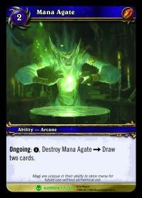 warcraft tcg heroes of azeroth mana agate