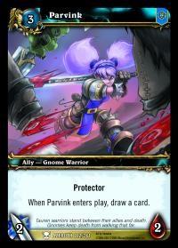 warcraft tcg heroes of azeroth parvink