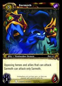 warcraft tcg heroes of azeroth sarmoth hoa