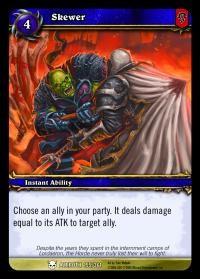 warcraft tcg heroes of azeroth skewer