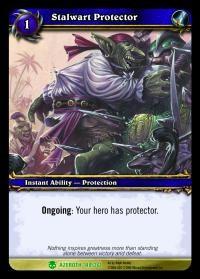 warcraft tcg heroes of azeroth stalwart protector