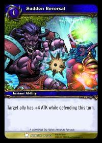 warcraft tcg heroes of azeroth sudden reversal